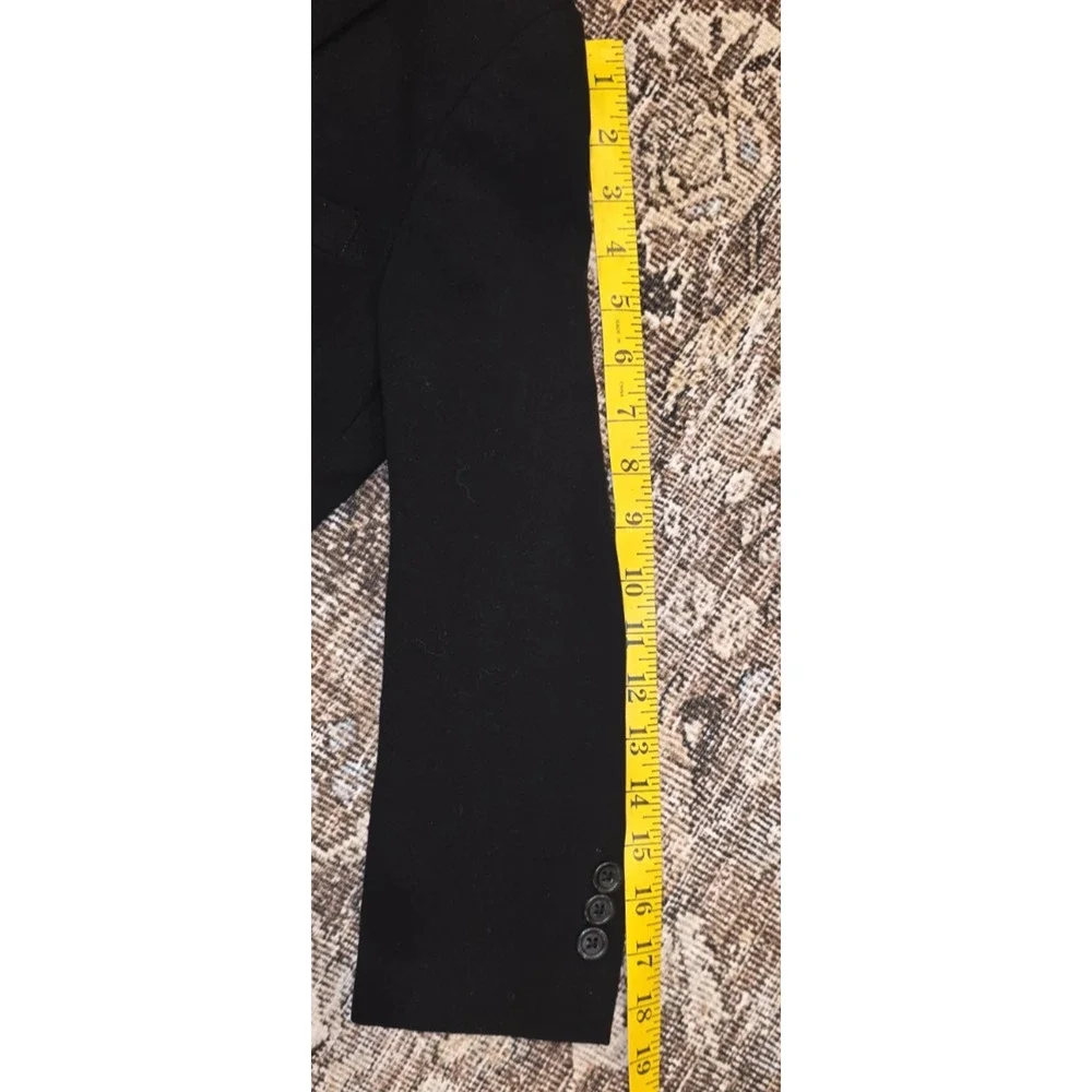 Calvin Klein Boys Black Blazer Suit Jacket Size 8 Dress Coat Formal Wedding